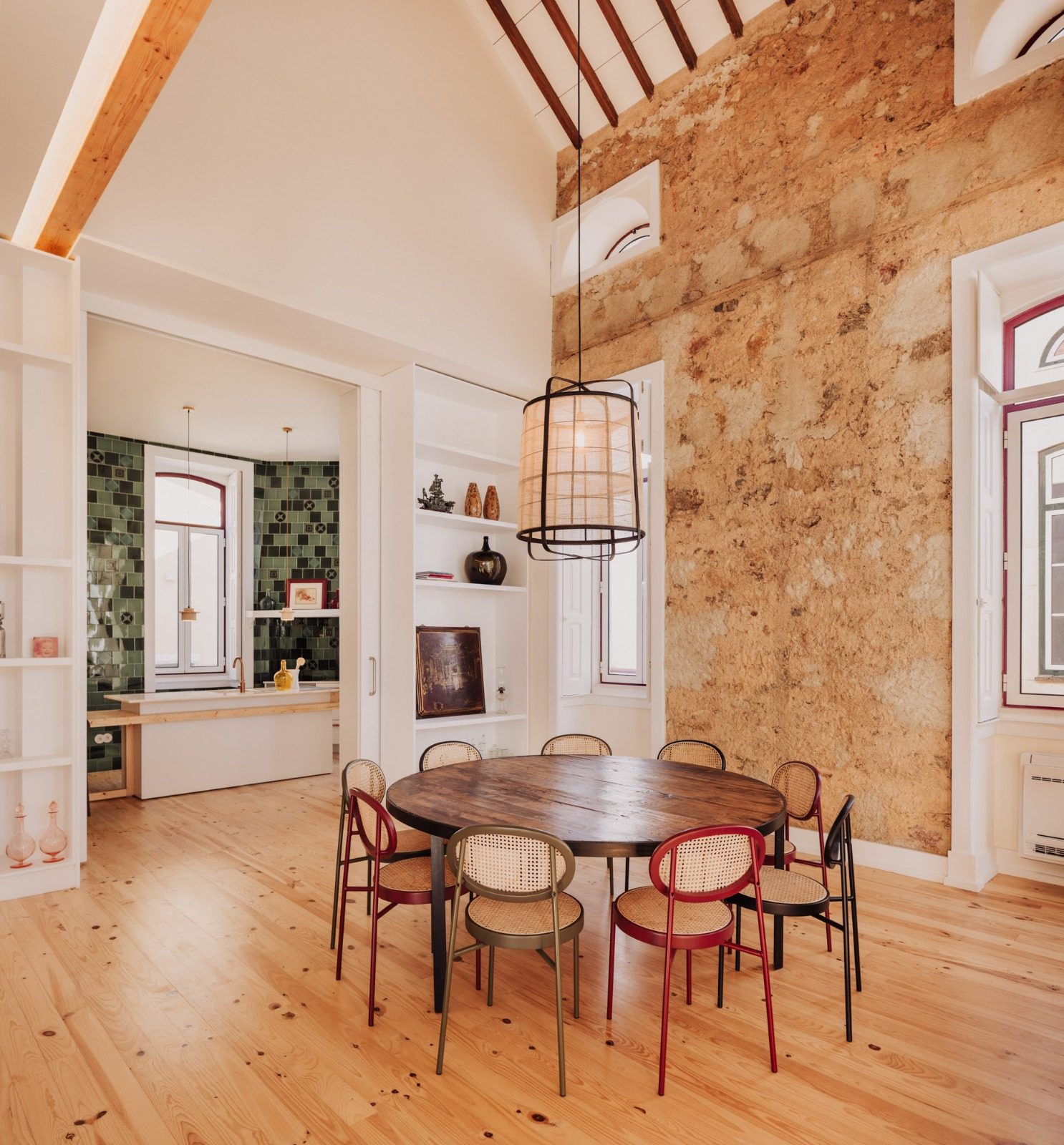 Casa rústica · sala de jantar